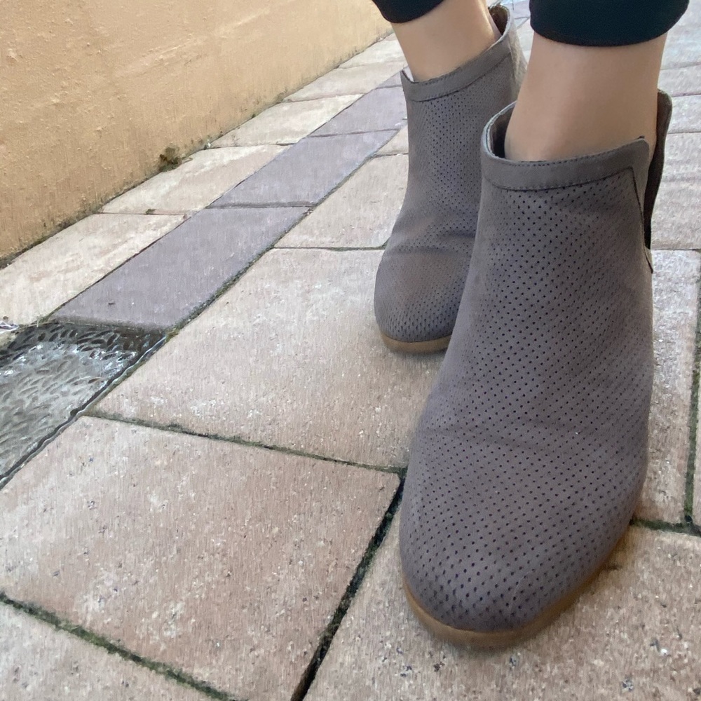 Gray Booties - Picture 4 of 12